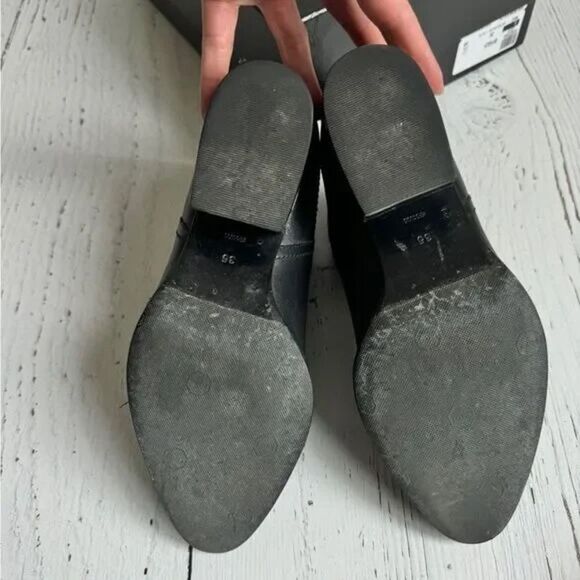 Alexander Wang - Kori Tumbled Leather Booties - Picture 8 of 8